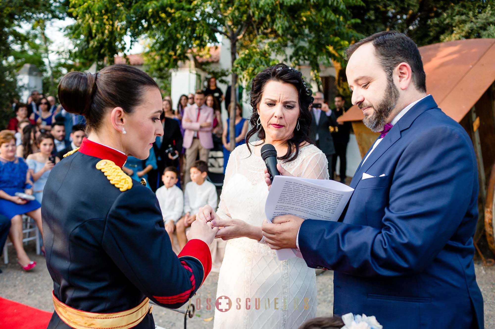 Ceremonia de boda en Cortijo las Veguillas